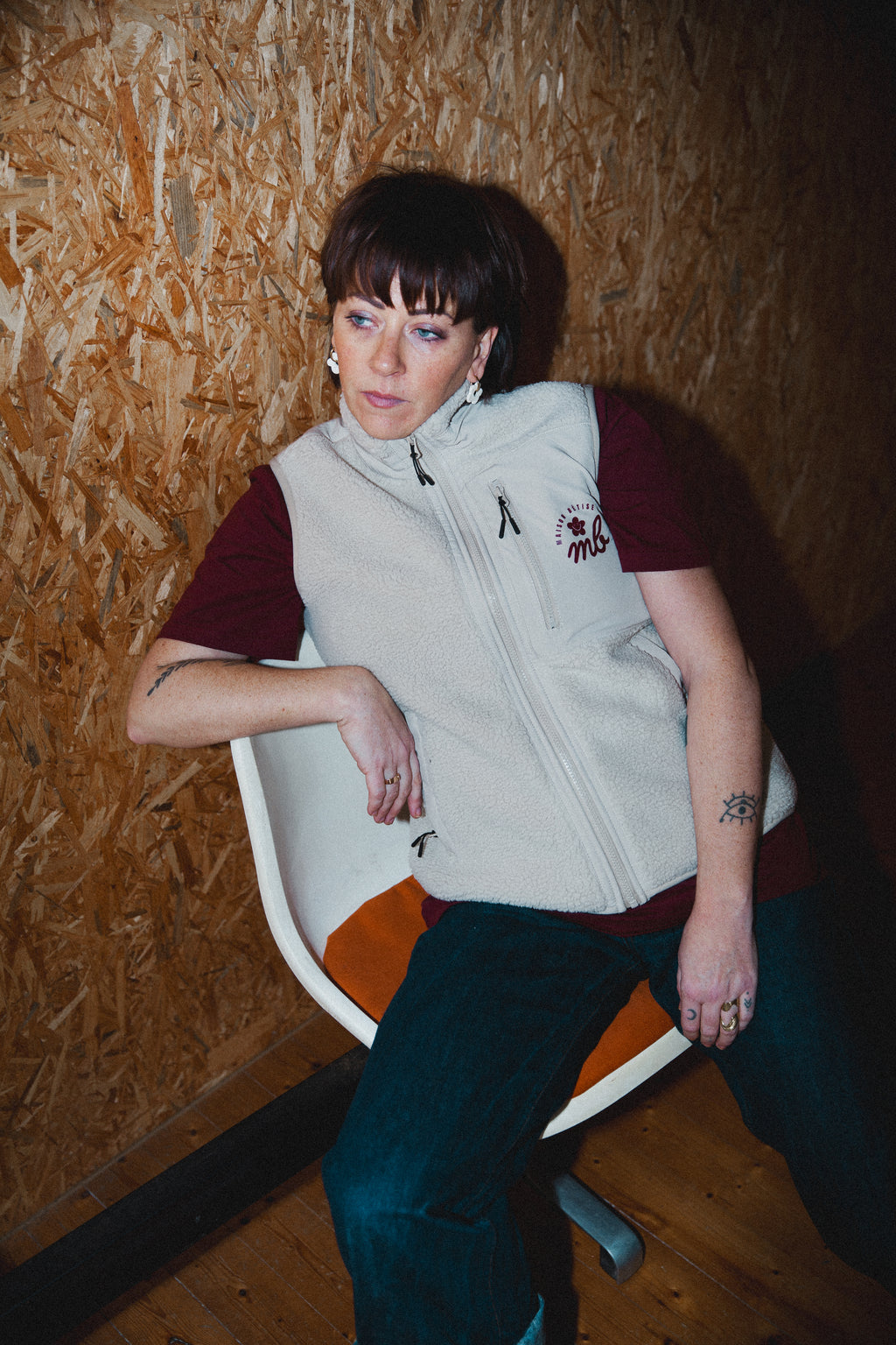 C // Polaire sans manches PMBA1