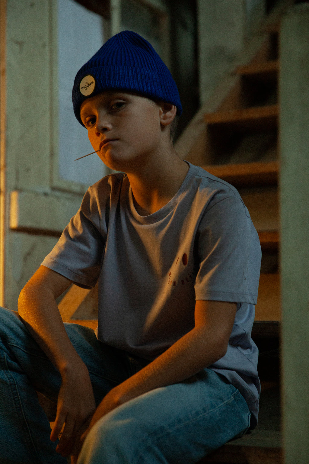 B // T-shirt Kid TMBE1